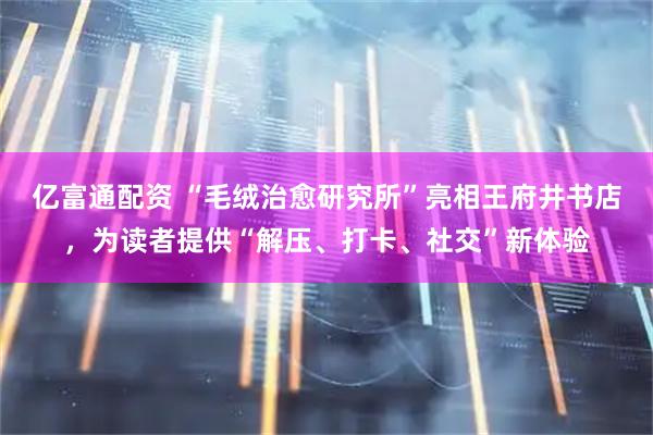 亿富通配资 “毛绒治愈研究所”亮相王府井书店，为读者提供“解压、打卡、社交”新体验